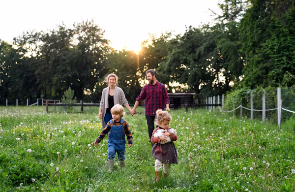 Farm family